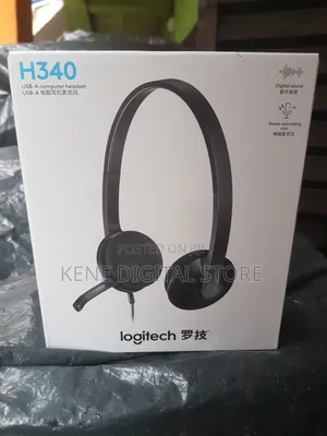 Photo - Logitech H340 Noise Cancelling Usb Headphones With Mic