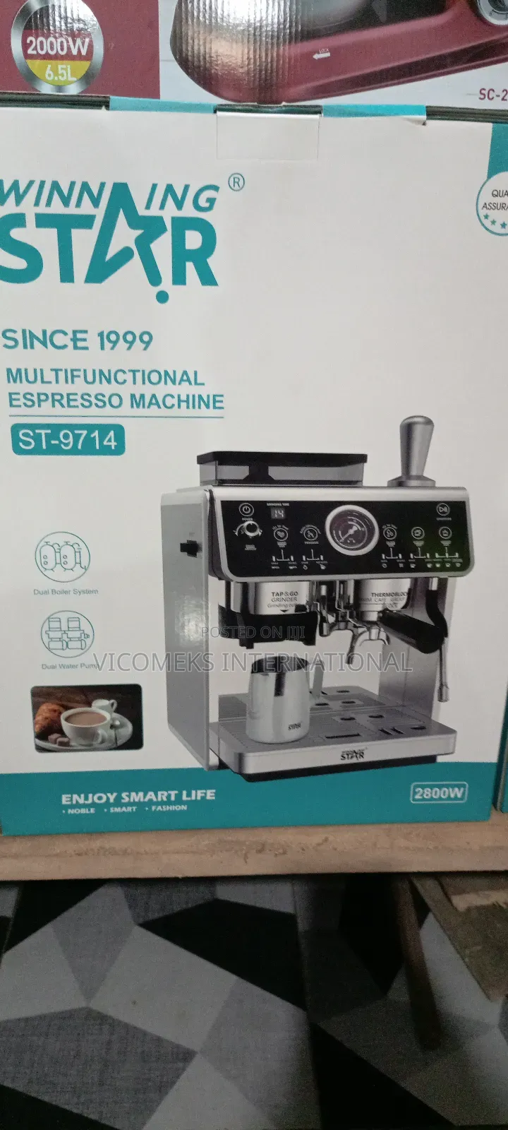 Multifunctional Espresso Machine