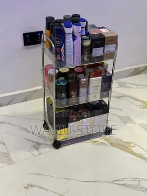 Acrylic Storage Trolley