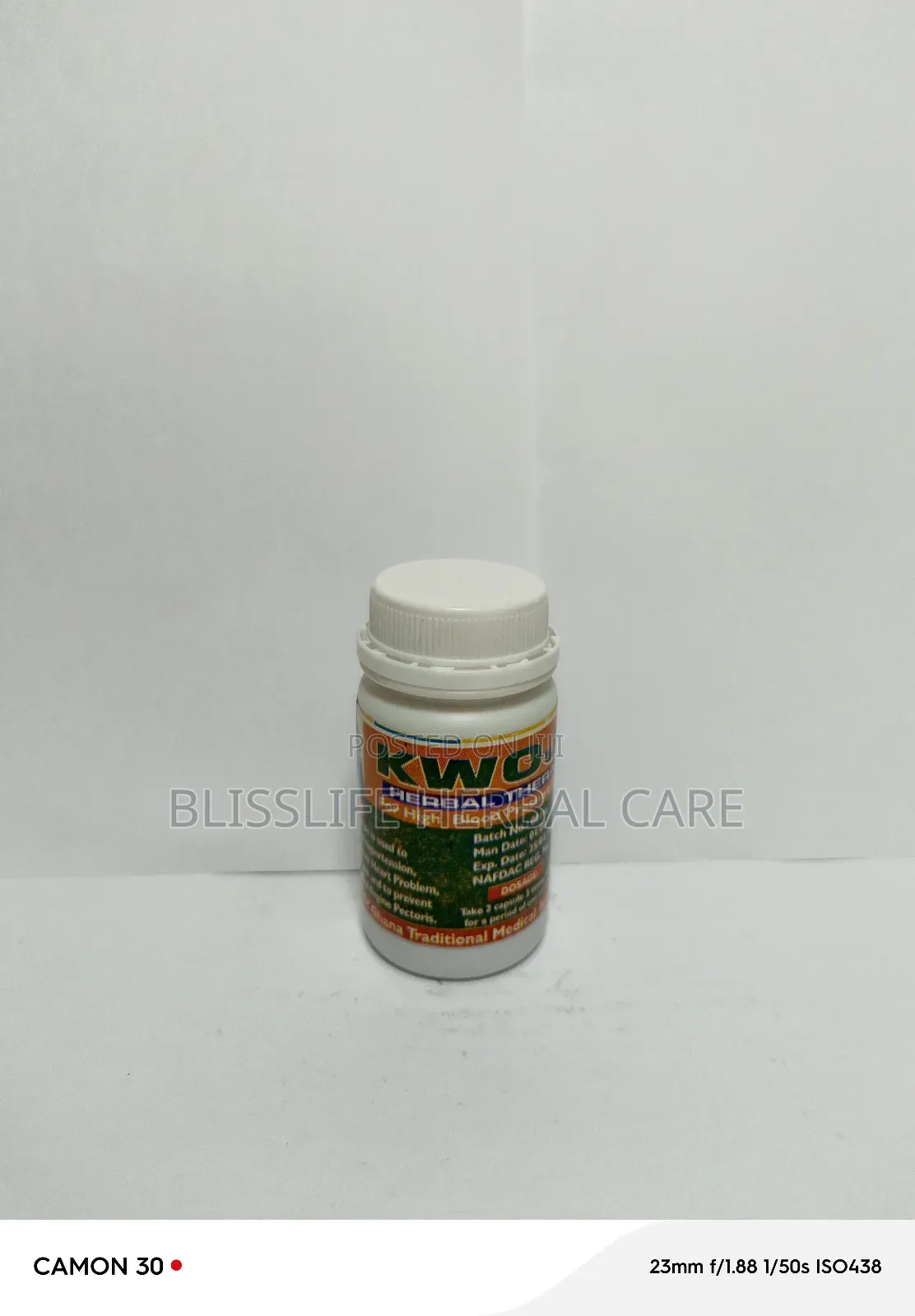High Blood Pressure Herbal Capsule Kwojo