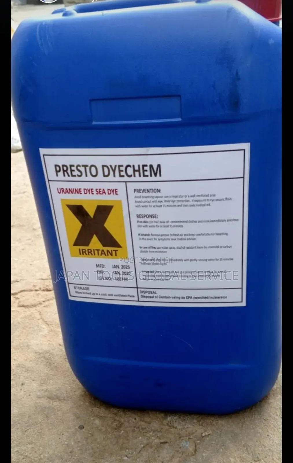 Presto Dyechem (20l)