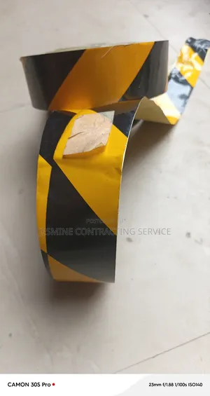 Photolumicent Tape Black And Yellow 2 Inches