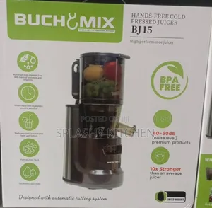Photo - Buchymix Bj15 Hands-Free Cold Press Juicer