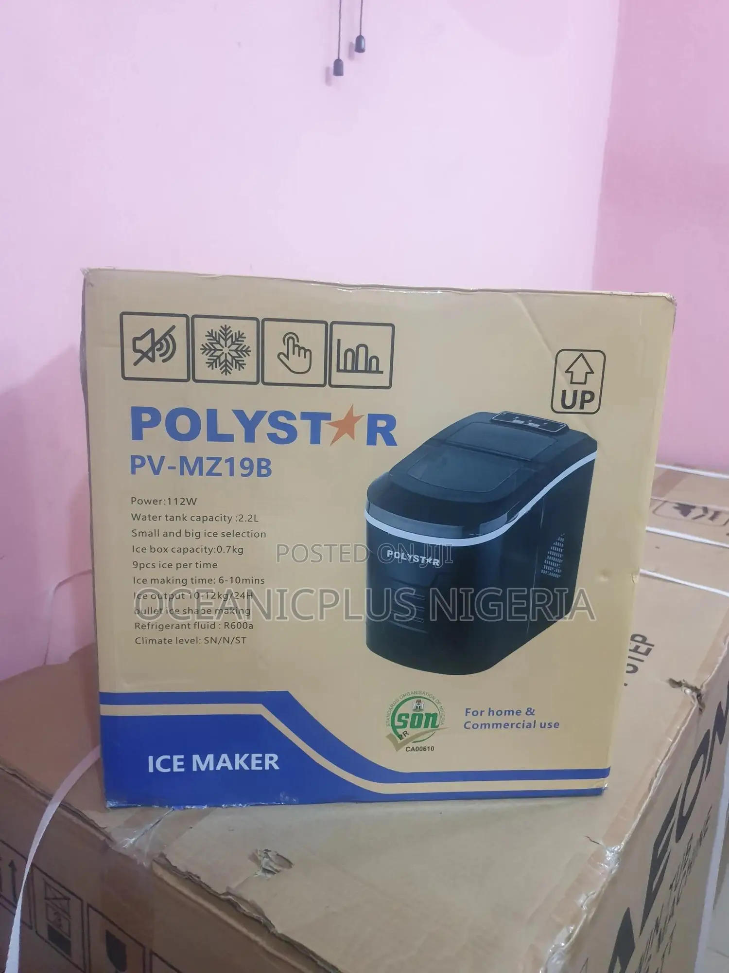 Best Quality Ice Making Machine Polystar Pv-Mz19b