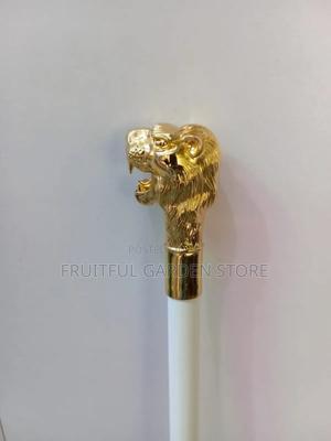Lion Head Stylish Walking Stick