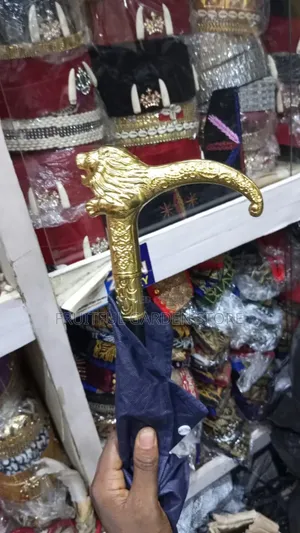 Lion Head Stylish Walking Stick