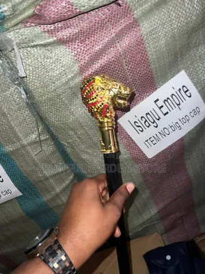 Men Fashion Lion Head Walking Stick