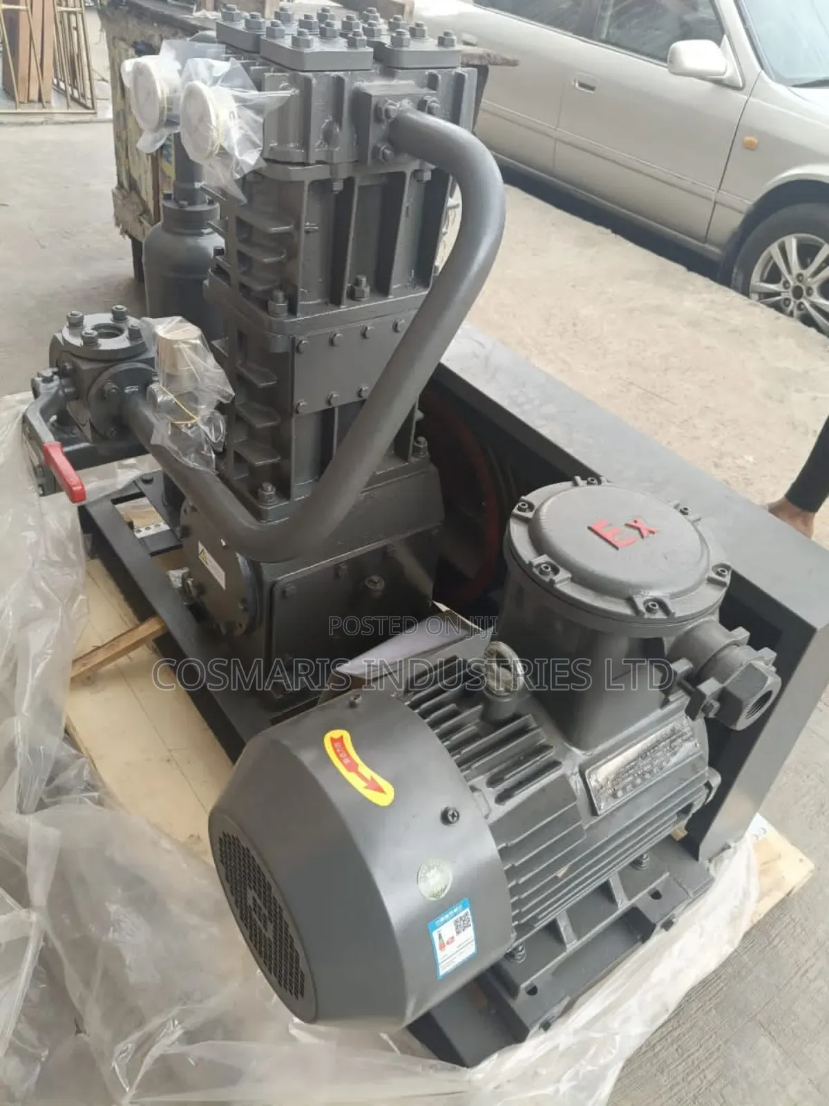 Fluid Control LPG Gas Compressor.