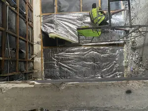 Wall Acoustic Rockwool Installation
