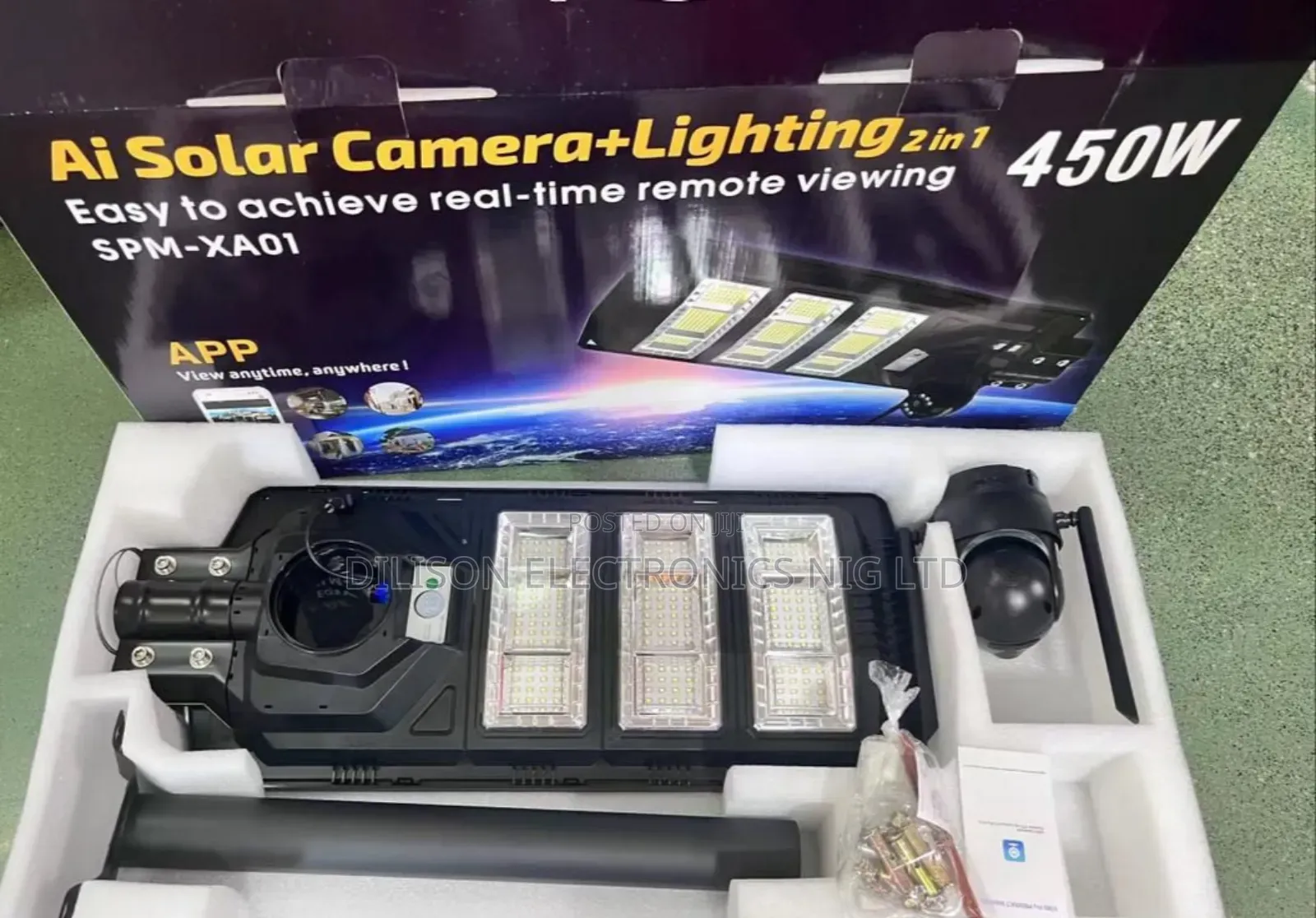 Ai Intelligent Solar Street Camera