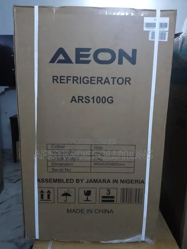 Aeon Ars100g 90l Table Top Fridge – Modern Grey Finish