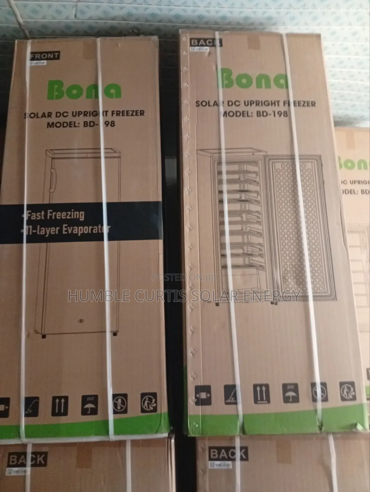 Bona Solar Fridge 198 Ice Block Making Machine