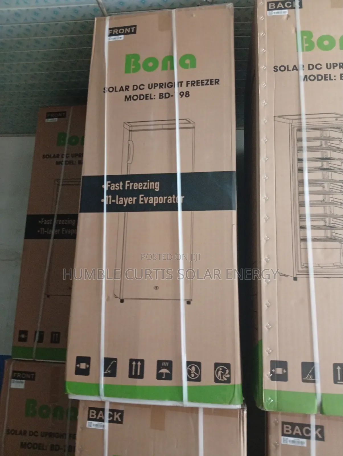 Bona Solar Fridge 198 Ice Block Making Machine