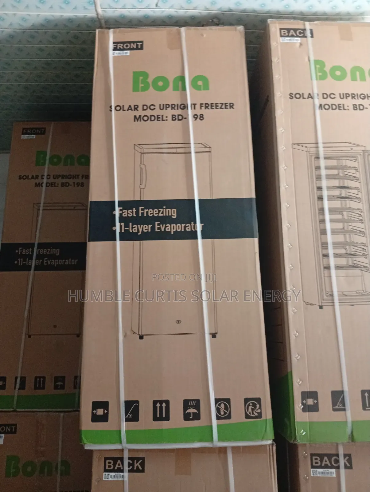 Bona Solar Fridge 198 Ice Block Making Machine