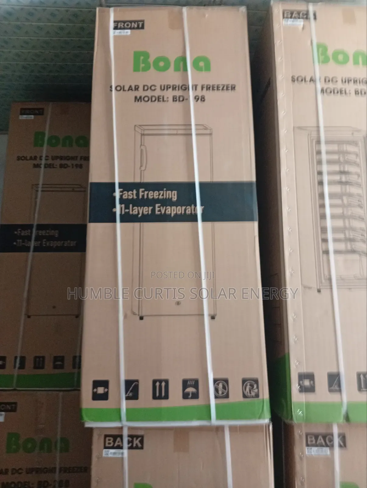 Bona Solar Fridge 198 Ice Block Making Machine