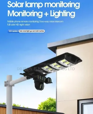 All in One Ai Intelligent Solar Street Light Camera