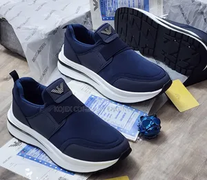 Unisex Black/Blue Sneakers