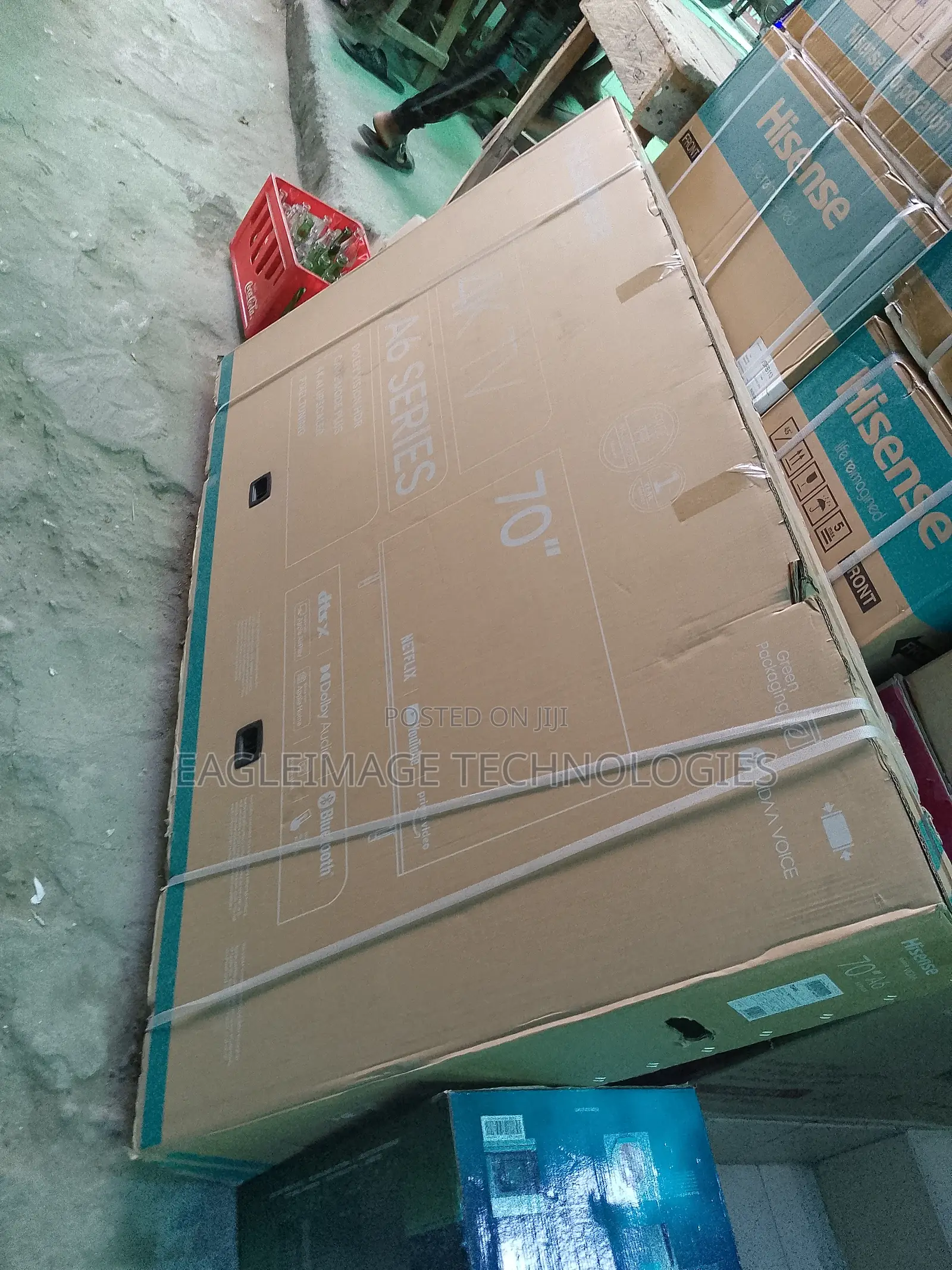 Sleek Hisense 70a6k Uhd Television