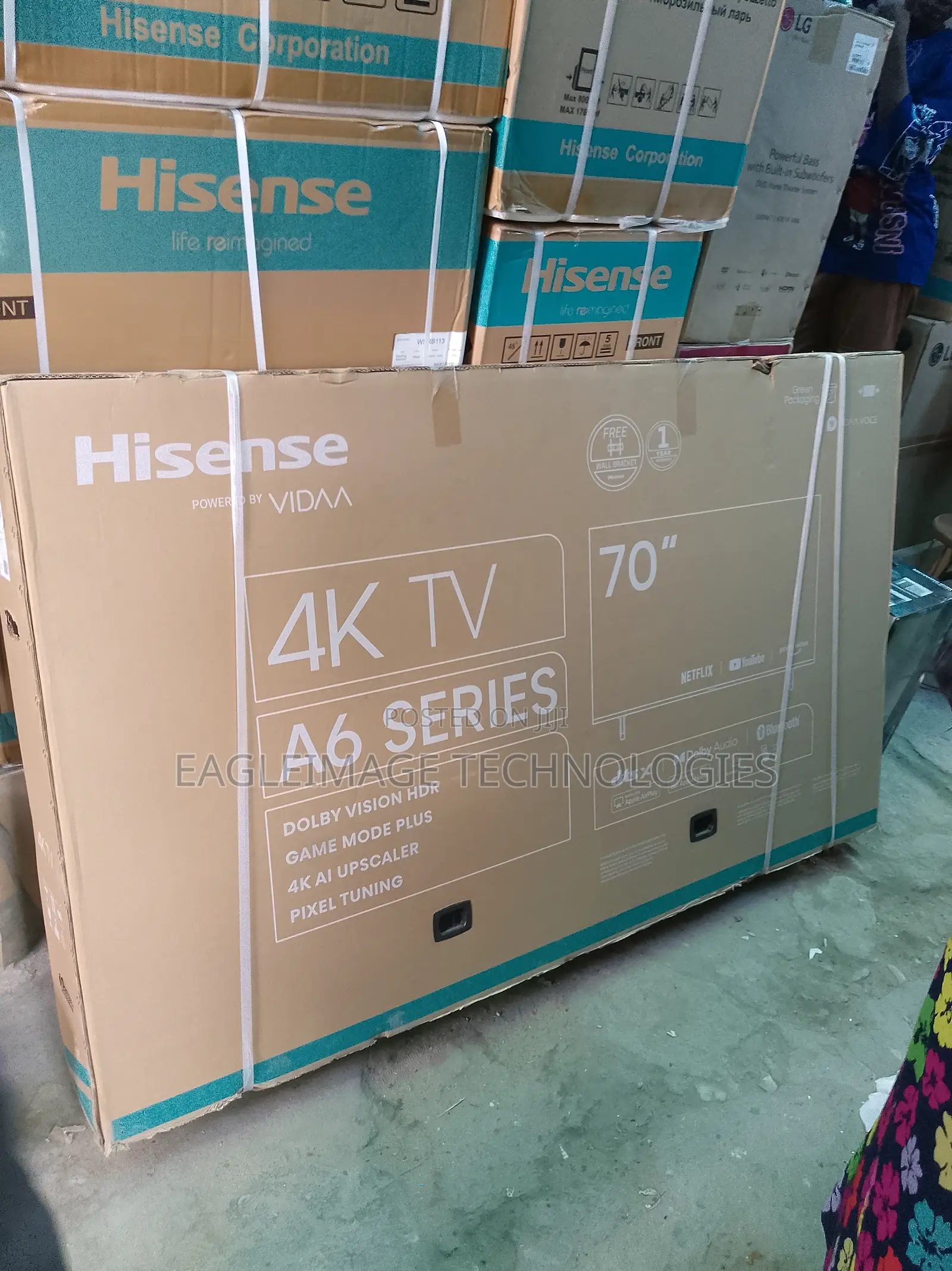 High-Tech Hisense 70a6k 70” Smart Display
