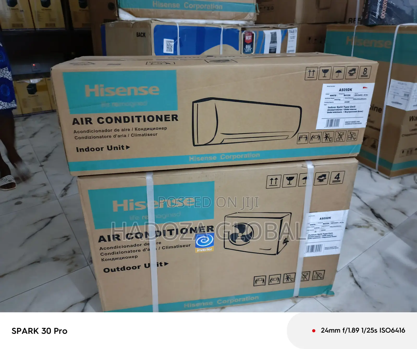 Energy-efficient Cooling 1hp Ac - Hisense - As09dk Model
