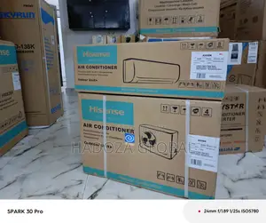 Top Cooling Ac - 1hp Inverter Hisense Ac - As09dk Model