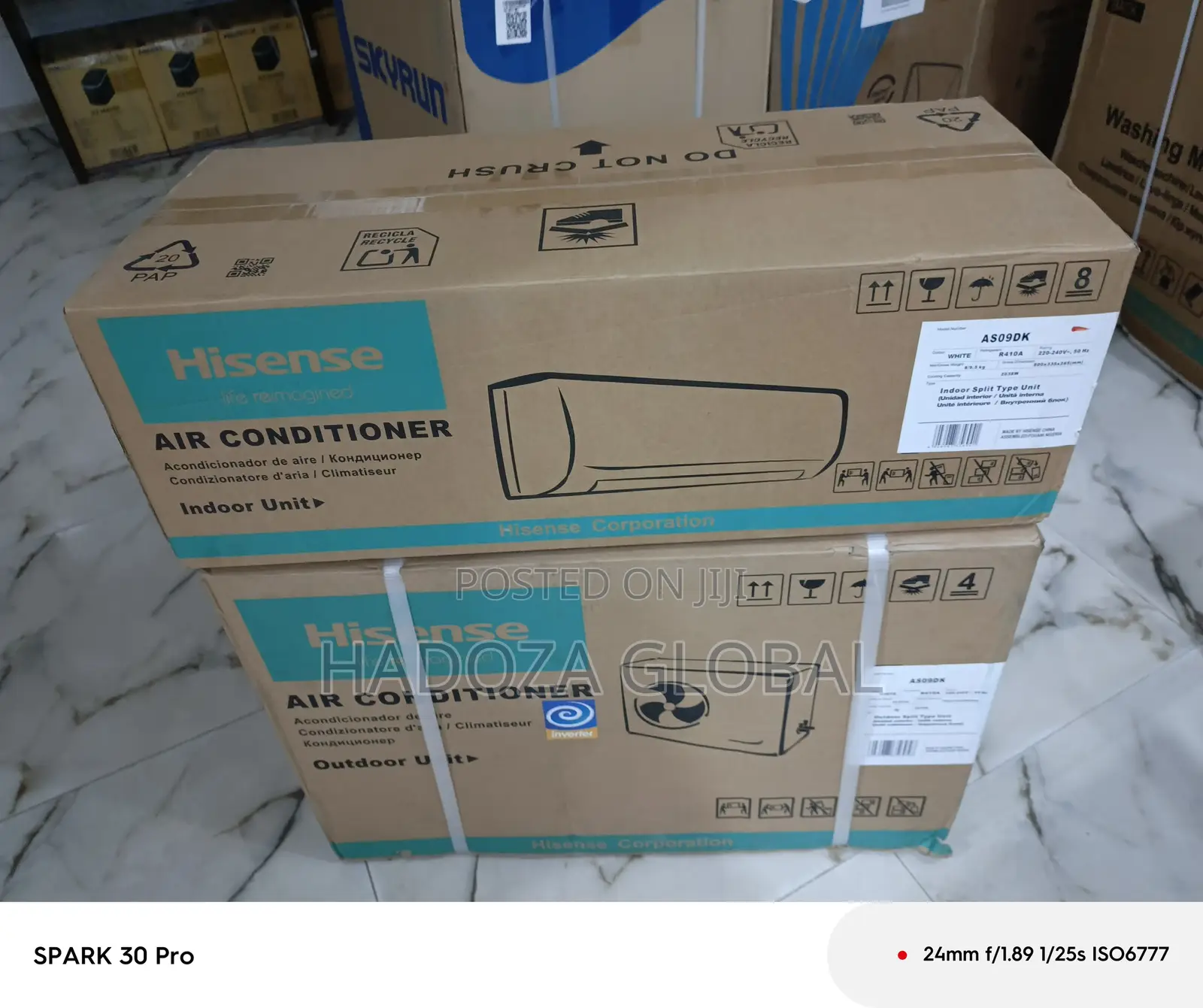 Split System Silent Inverter Ac 1hp - Hisense - As09dk