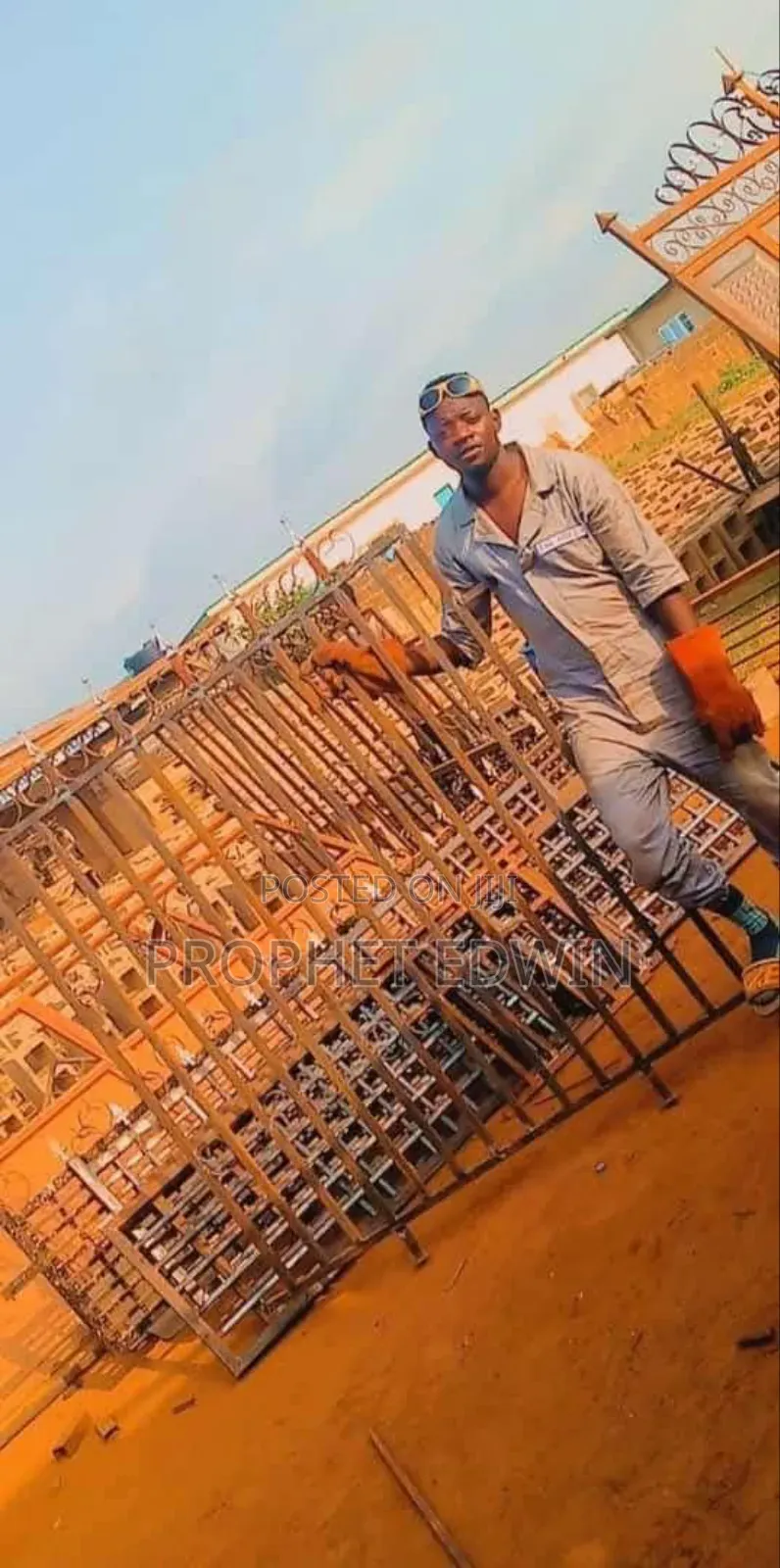 Welder Ready to Work