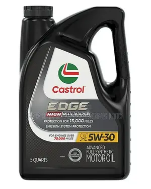 New Improved Castrol Edge Full Synthetic High Mileage 5w30