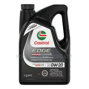 New Improved Castrol Edge Full Synthetic High Mileage 0w-20