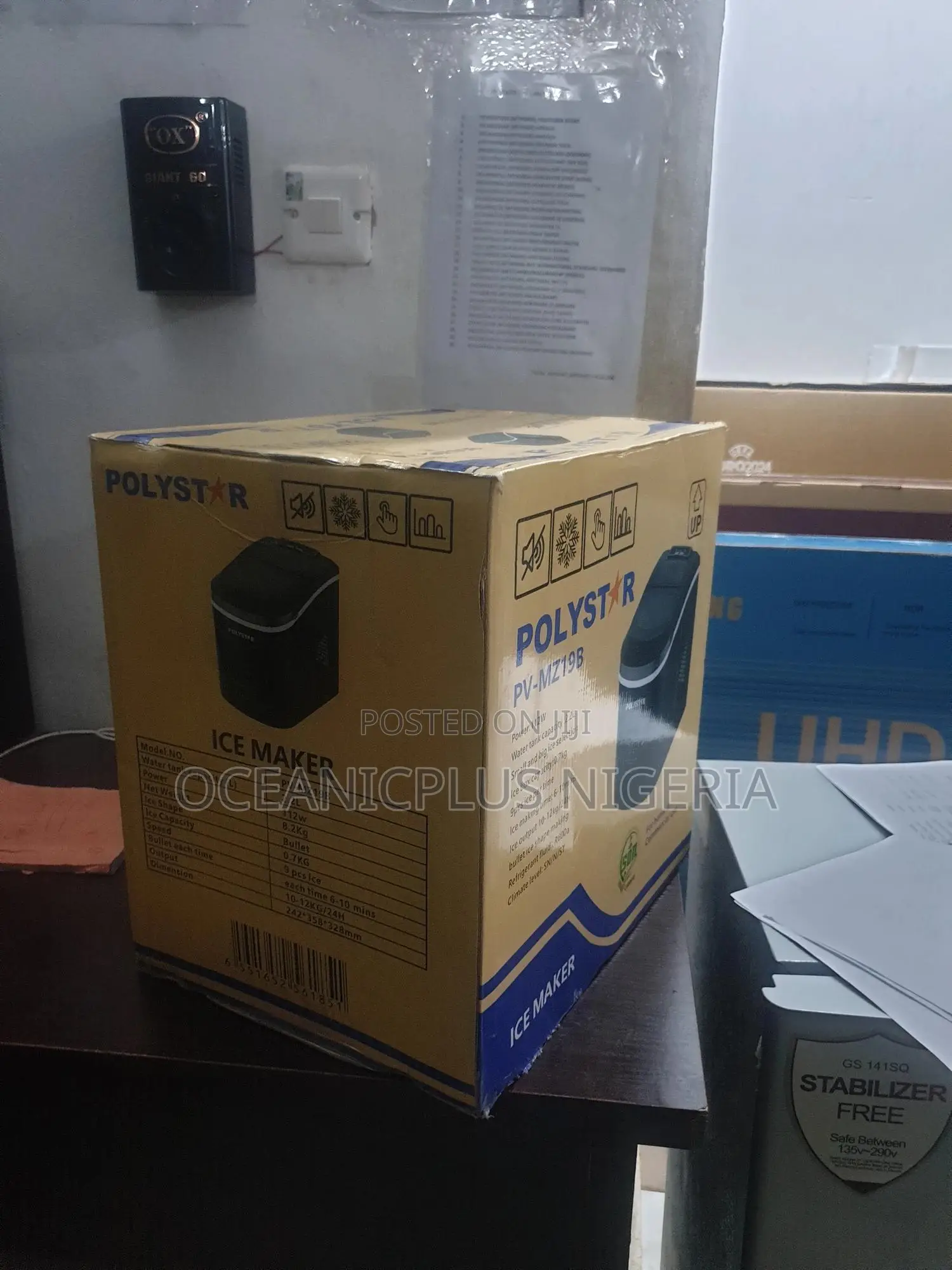 Perfectly Designed- Polystar Pv-Mz19b Ice Maker 2.2l