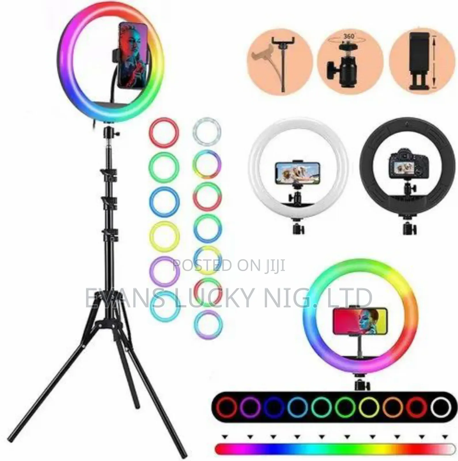 18 Inches RGB Ring Light