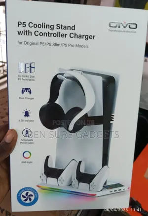 Ps Cooling Stand With Controller Charger
