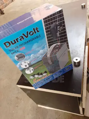 Duravolt Solar Rechargeable Pack + Dc to Dc Cablex1