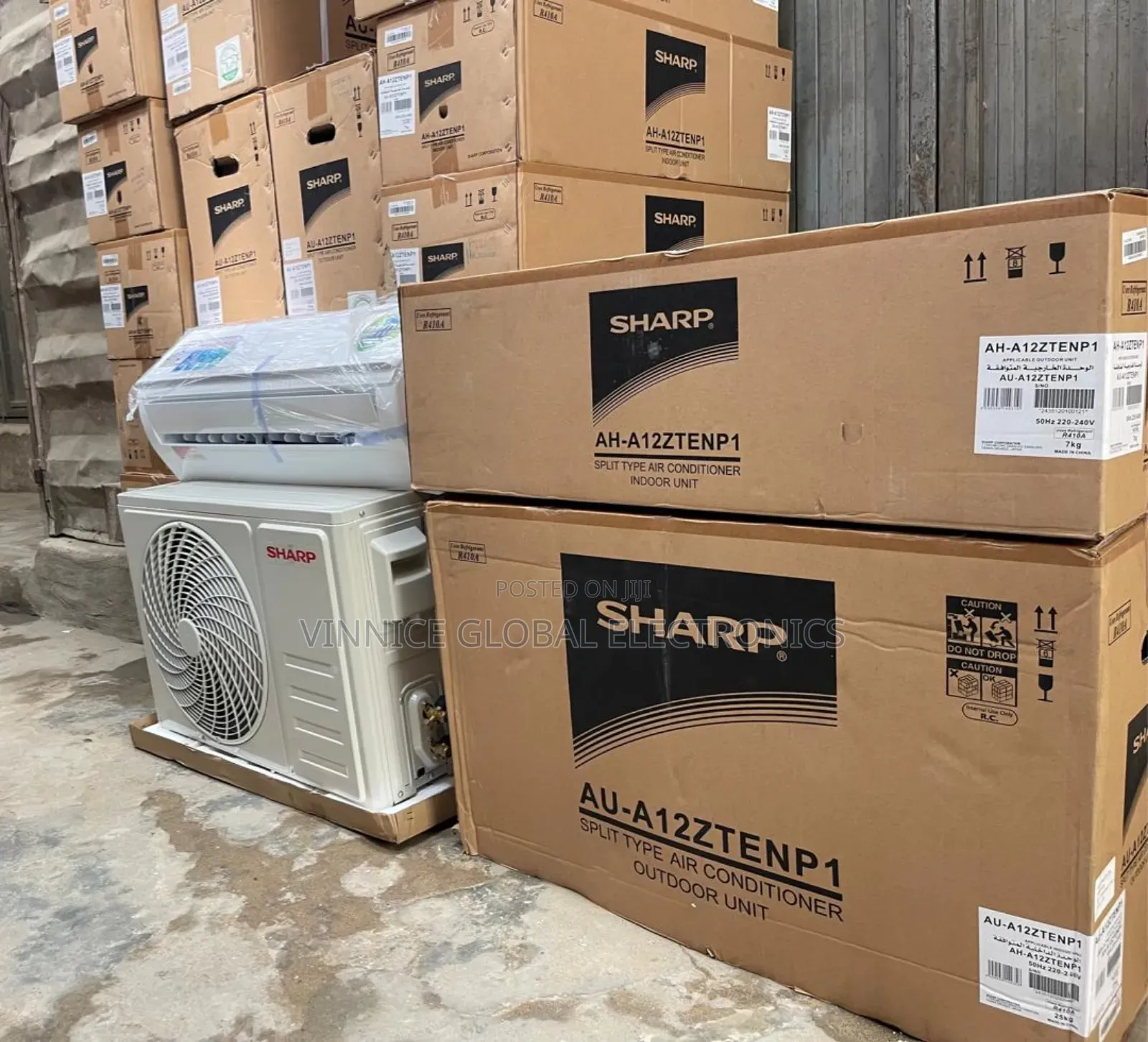 1.5hp Sharp Air Conditioner Copper Condenser