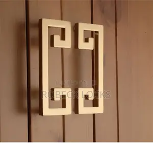 Retro Art Deco Brushed Gold Cabinet