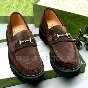 Original Gucci Suede Top Shoes