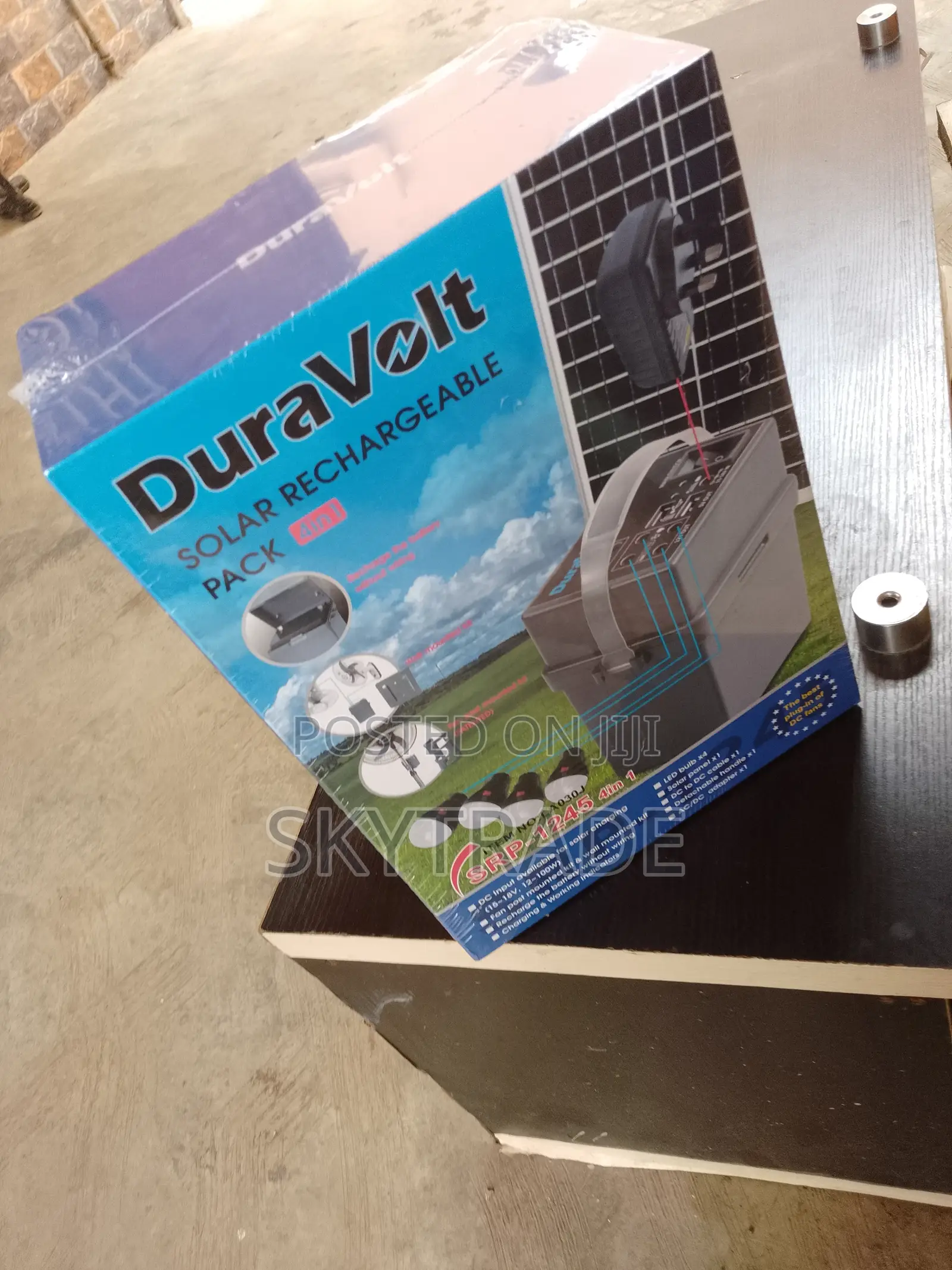 Duravolt 4 in 1 SRP -1245 With Solar Panel