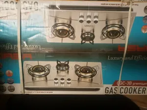 3 Burner Stainless Premium Gas Cooker QGC-3b