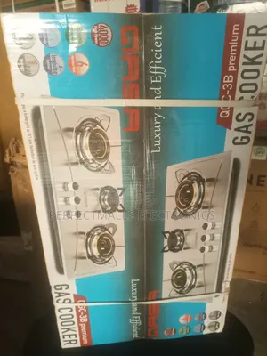 3 Burner Stainless Premium Gas Cooker QGC-3b