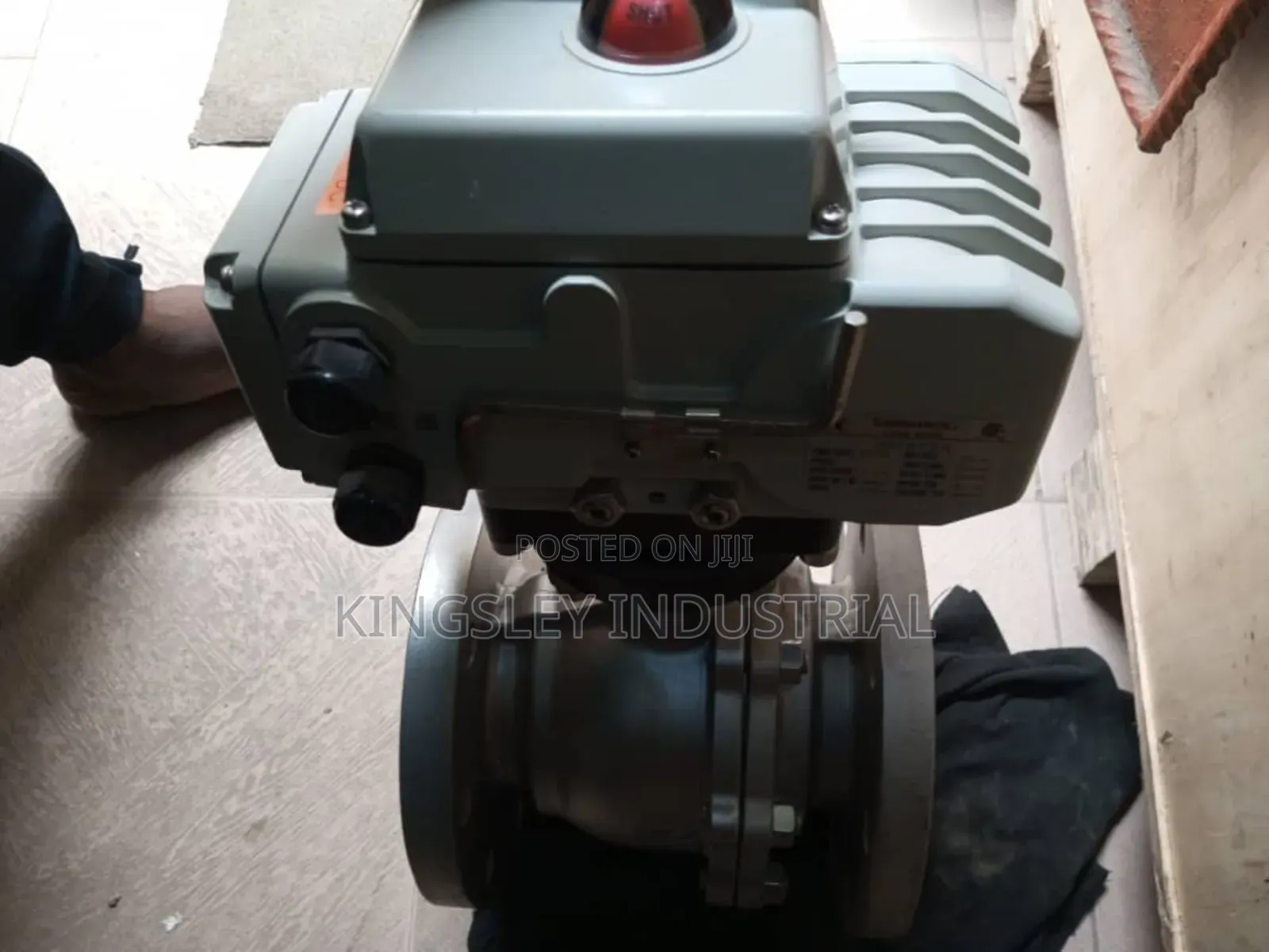 4inches Electric Actuator Valve With Flange Stainless 24v Dc
