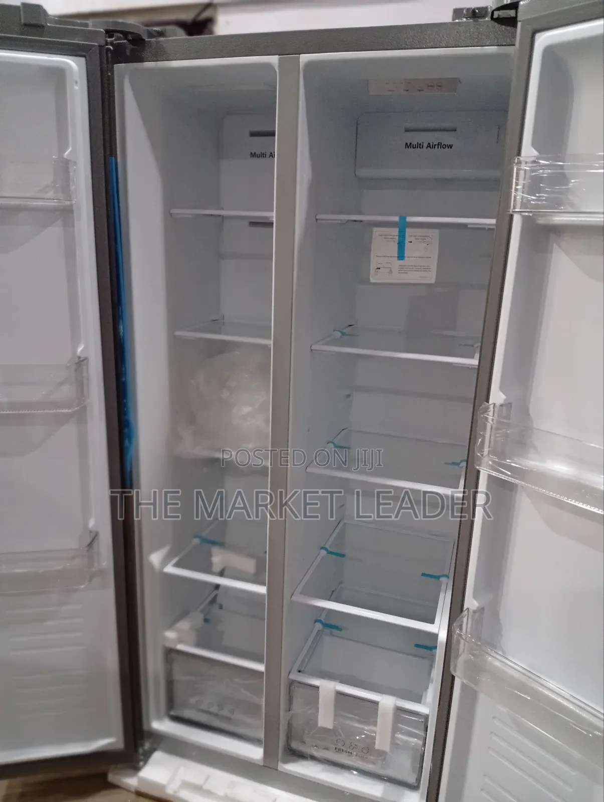 Hisense Sidebyside Fridge 55ws 436l