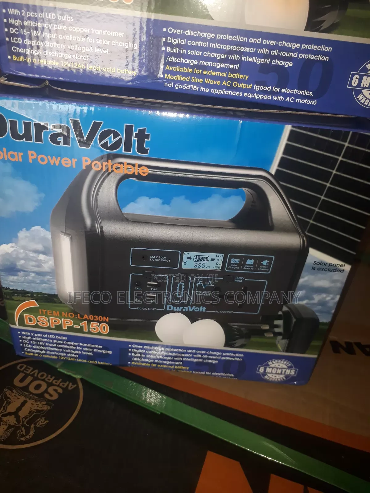 150 Watts Power Solar