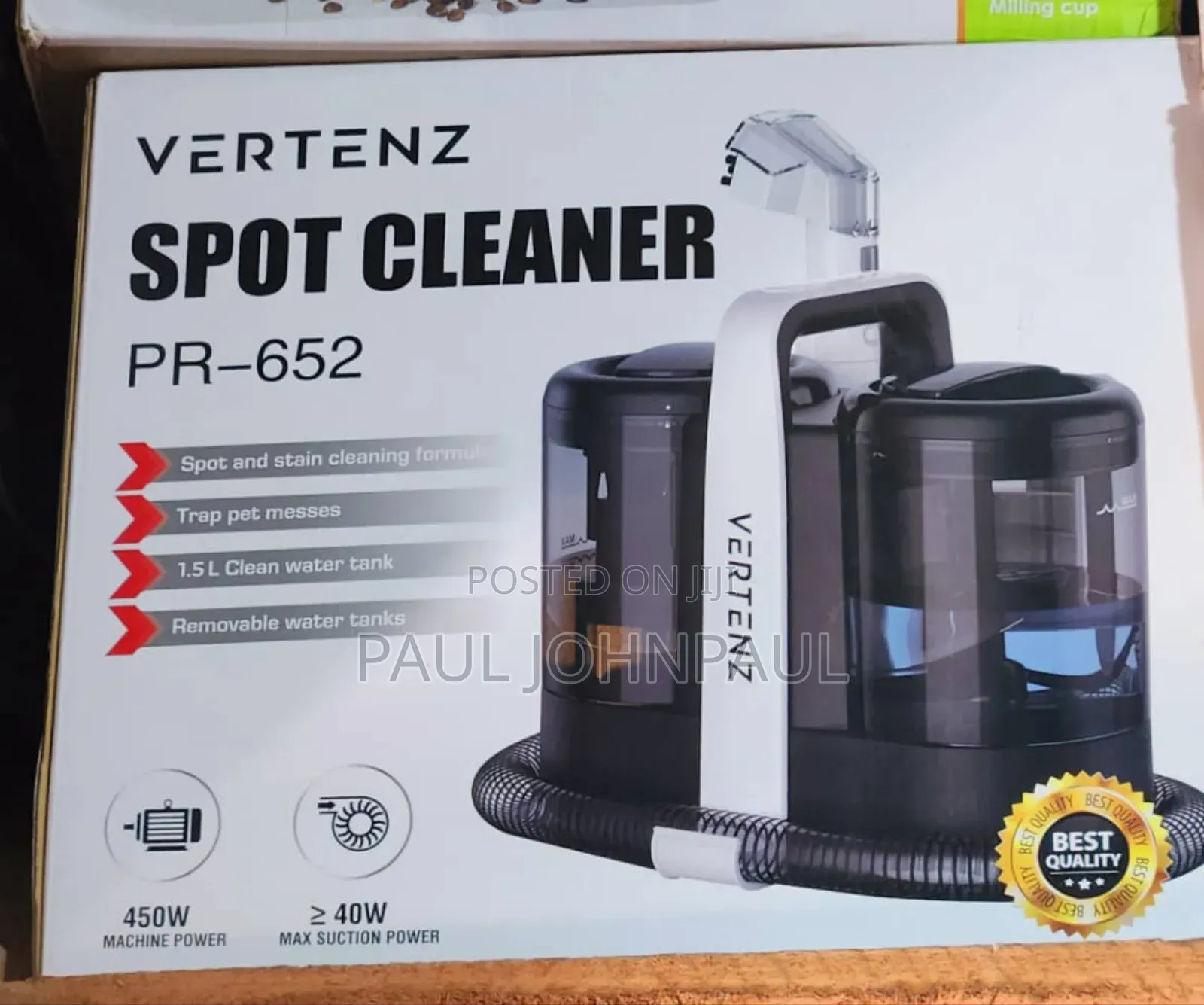 Vertenz Spot Cleaner Pr-652