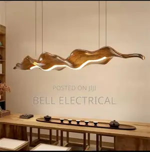 Retro Zen Tea Room Resin Led Pendant