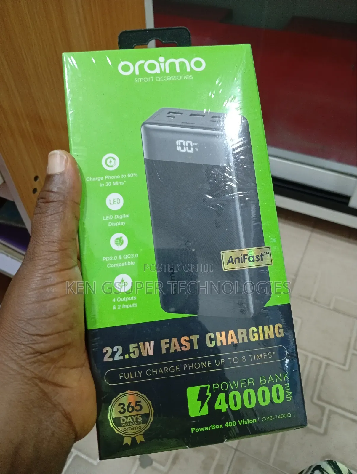 Oraimo 40000mah Power Bank