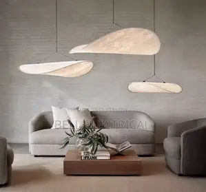 Japanese Wabi-Sabi Style Handmade Zen Leaf Chandelier