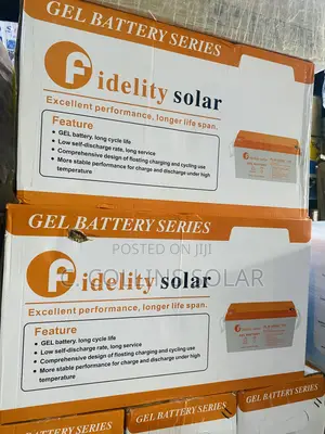 165ah Fidelity Solar Battery