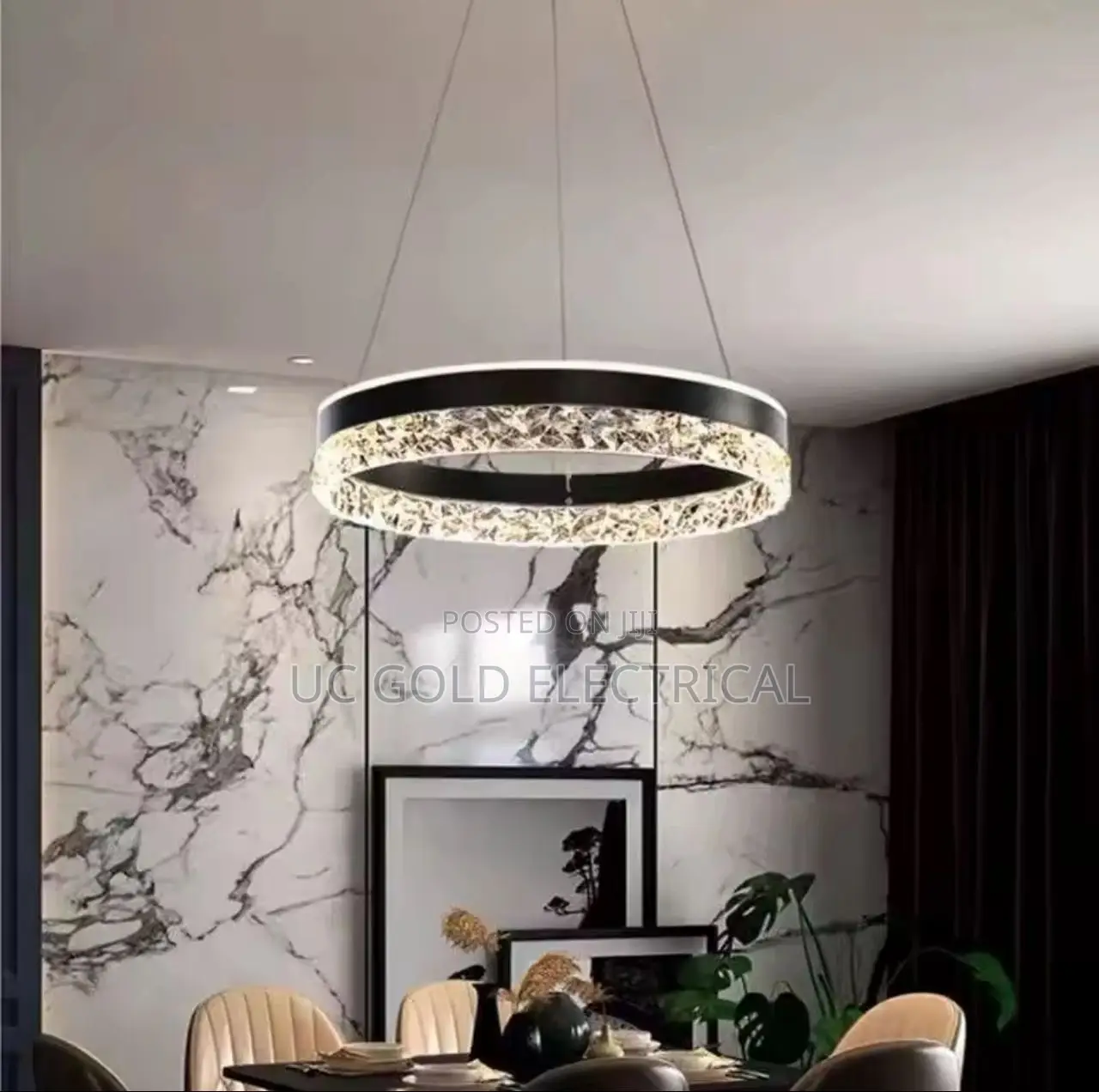 Simple Modern Ceiling Chandelier Adjustable Indoor