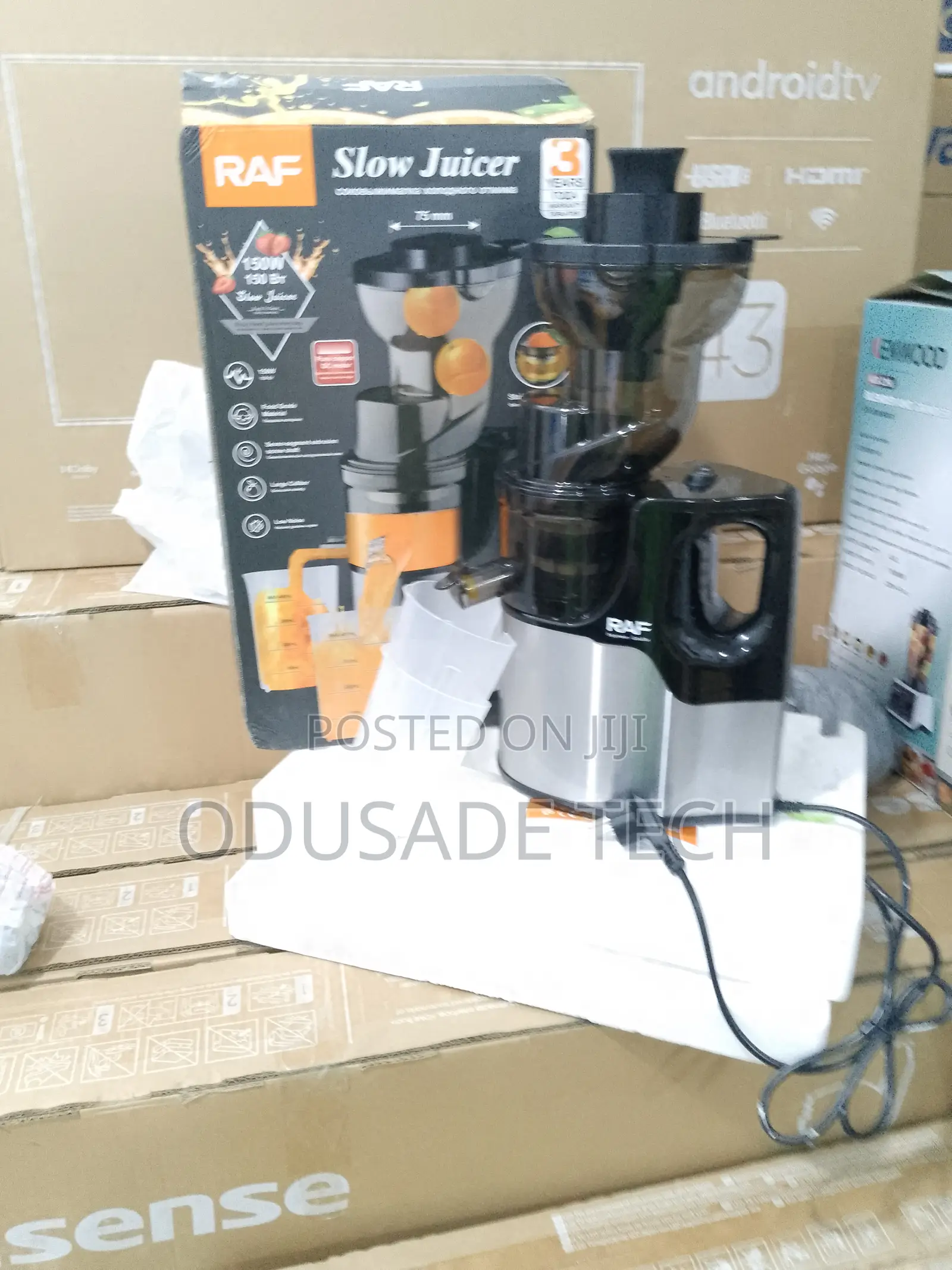 Raf R2857 150w Cold Press Slow Juicer