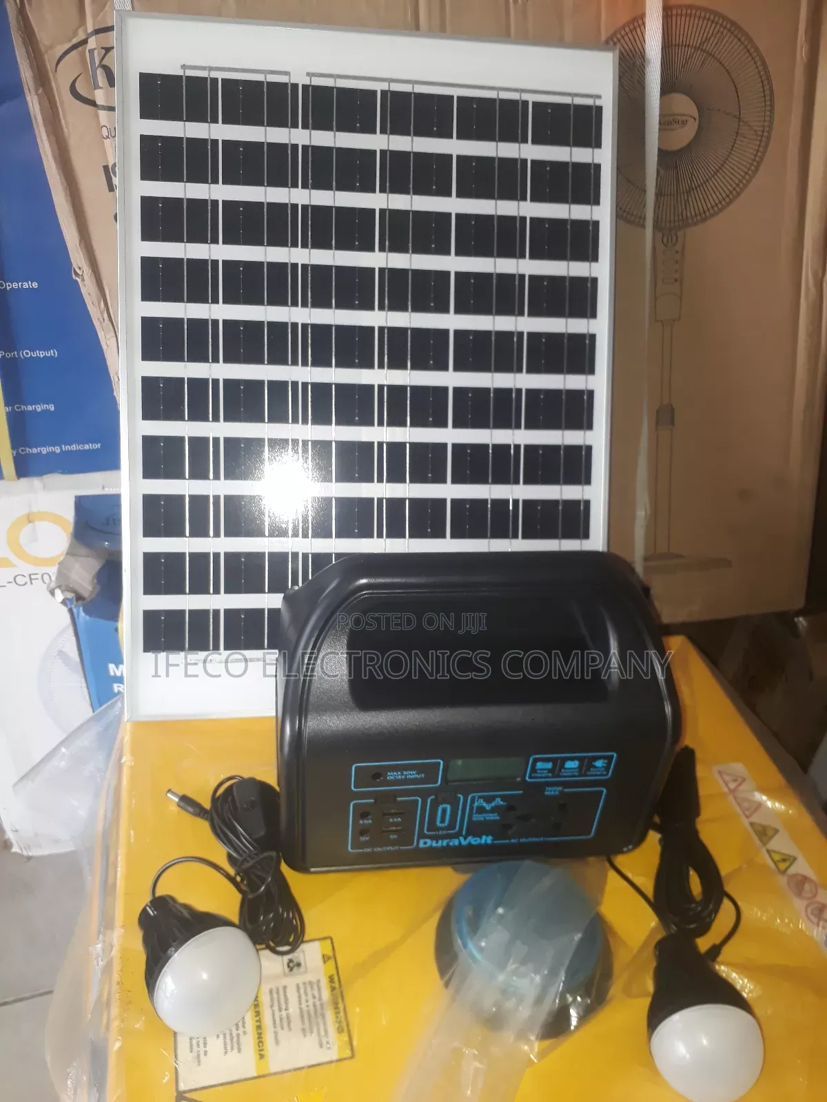 Inverter Panel and Battery 150watts
